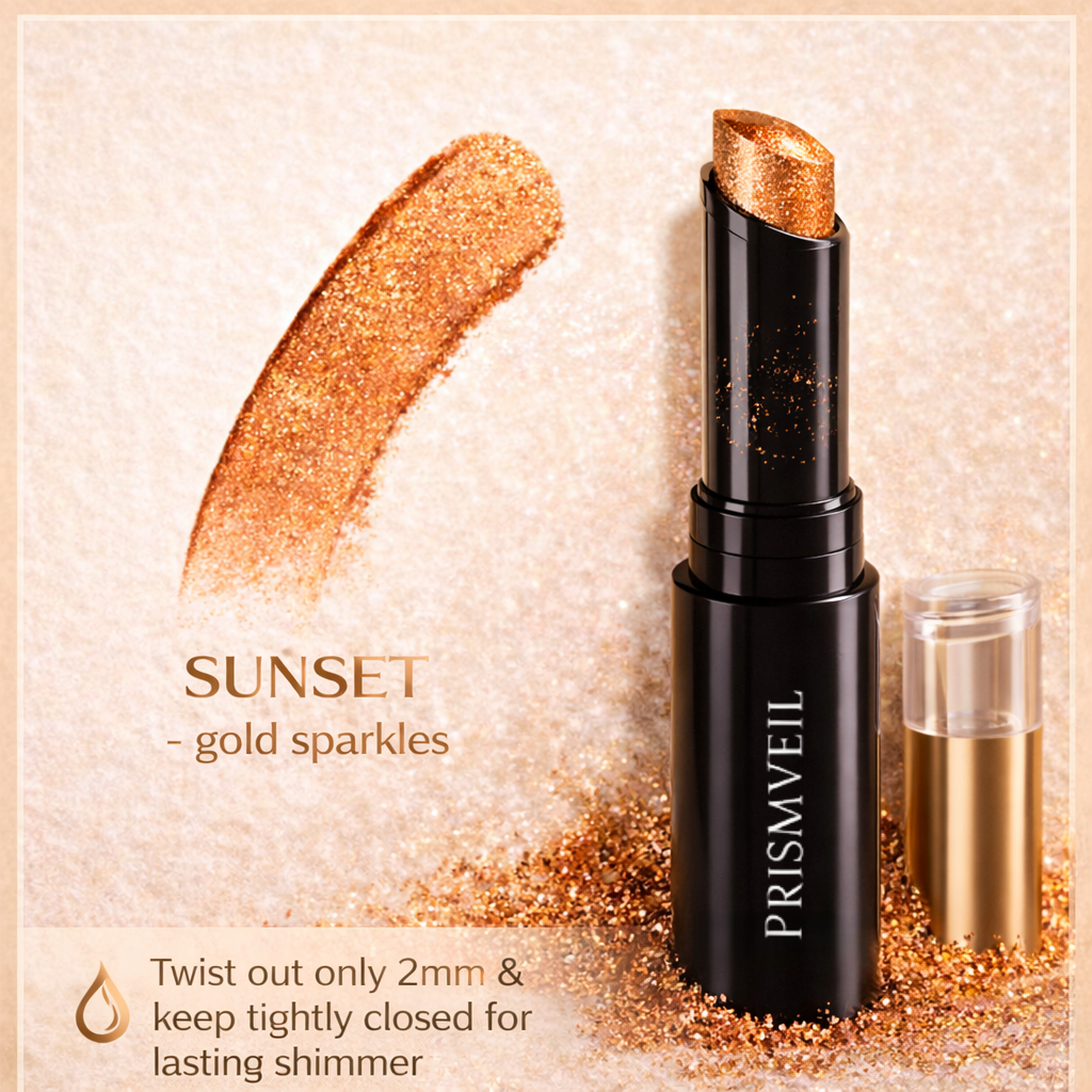 SUNSET - gold sparkles  (save 10$)